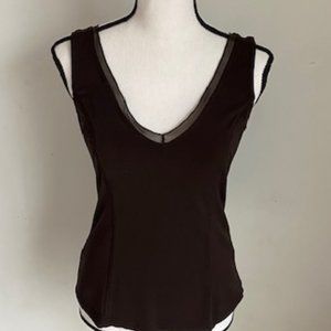 CAbi tank-style top, Chocolate Brown